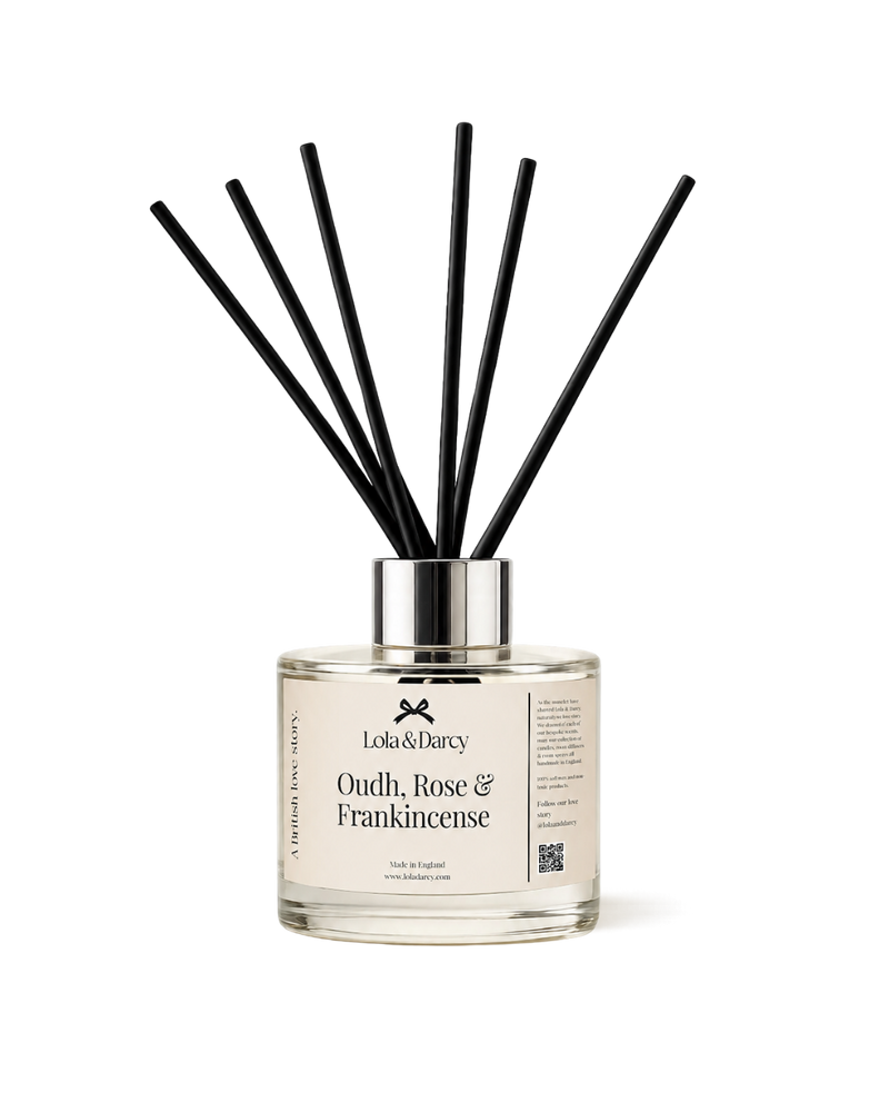 Oudh, Rose & Frankincense - Reed Diffuser