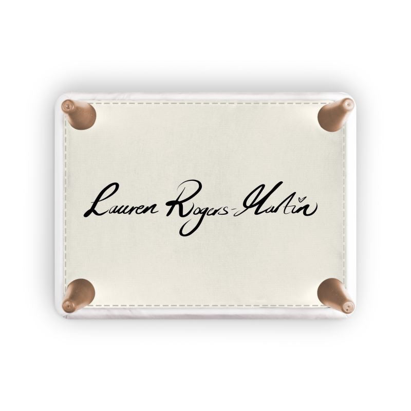 ‘Friendship in Whitstable’ Luxury Footstool