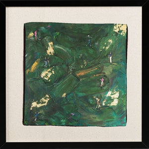 Framed Silk Scarf