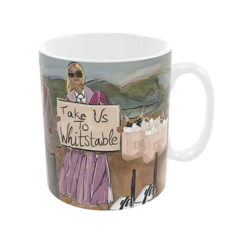 Take Us To Whitstable – Ceramic Mug