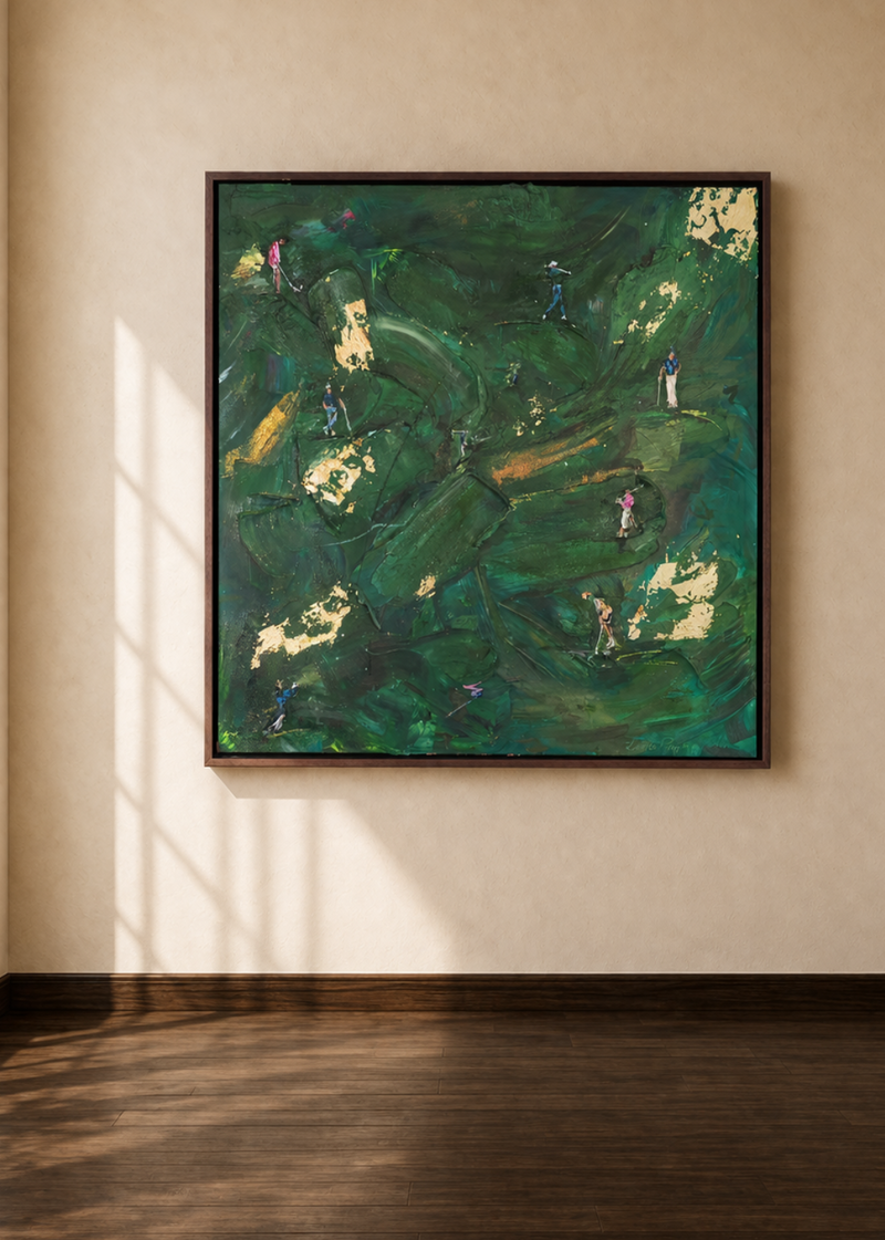 Whitstable & Seasalter Golf – Original Painting on Canvas