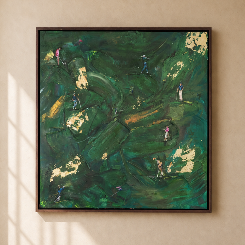 Whitstable & Seasalter Golf – Original Painting on Canvas