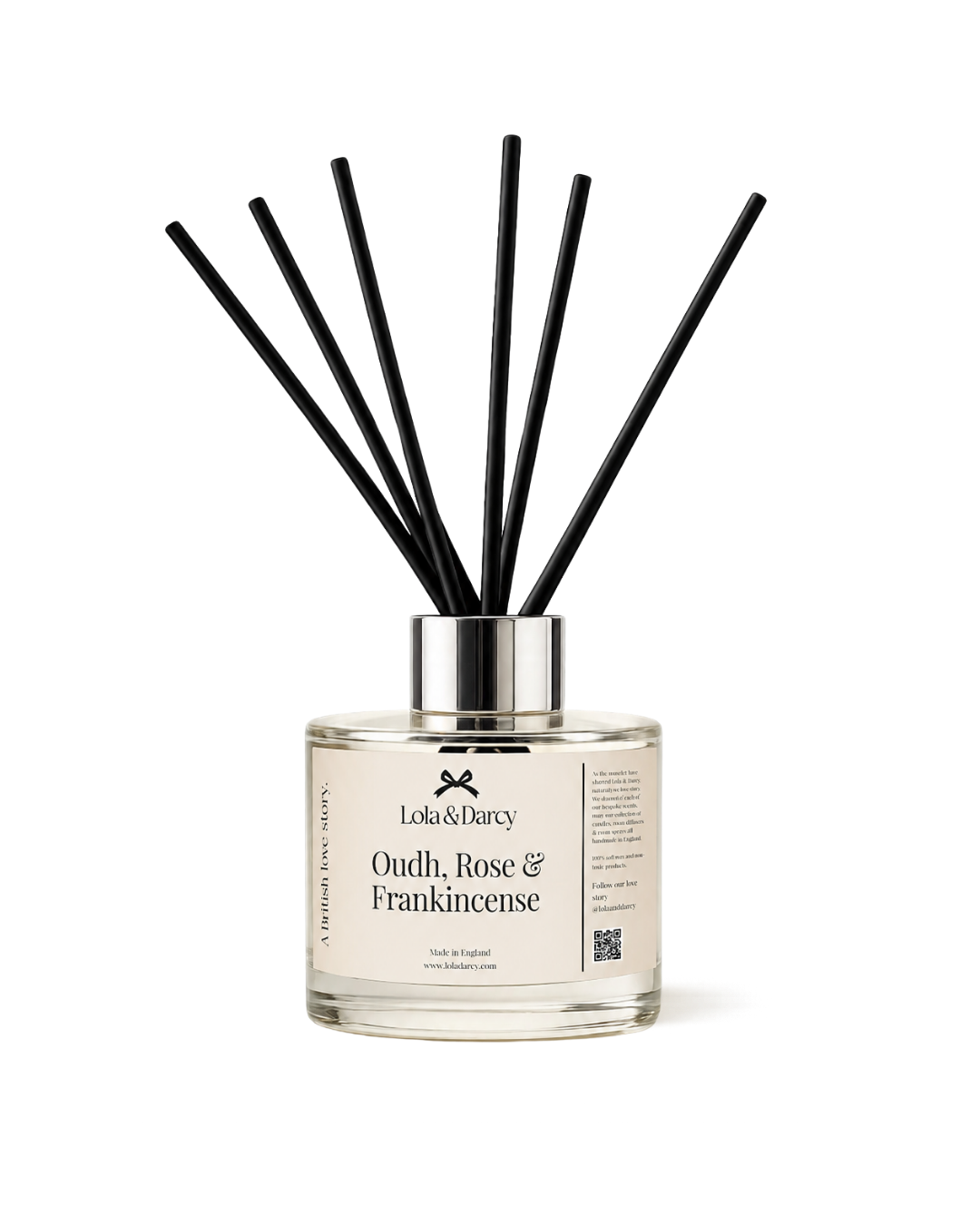 Oudh, Rose & Frankincense - Reed Diffuser