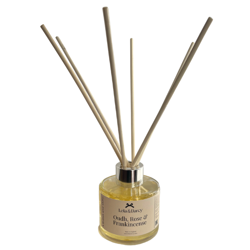 Oudh, Rose & Frankincense Reed Diffuser