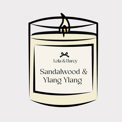 Sandalwood & Ylang Ylang Soy Candle