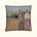 'Take Us To Whitstable' Luxury Cushion