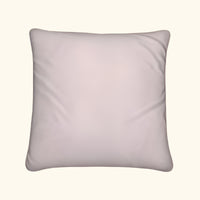 Take Us To Whitstable luxury cushion by LRM Studio – reverse in pink on dark background