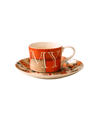 'Kiss My' bone china cup and saucer set – LRM Studio in lifestyle setting