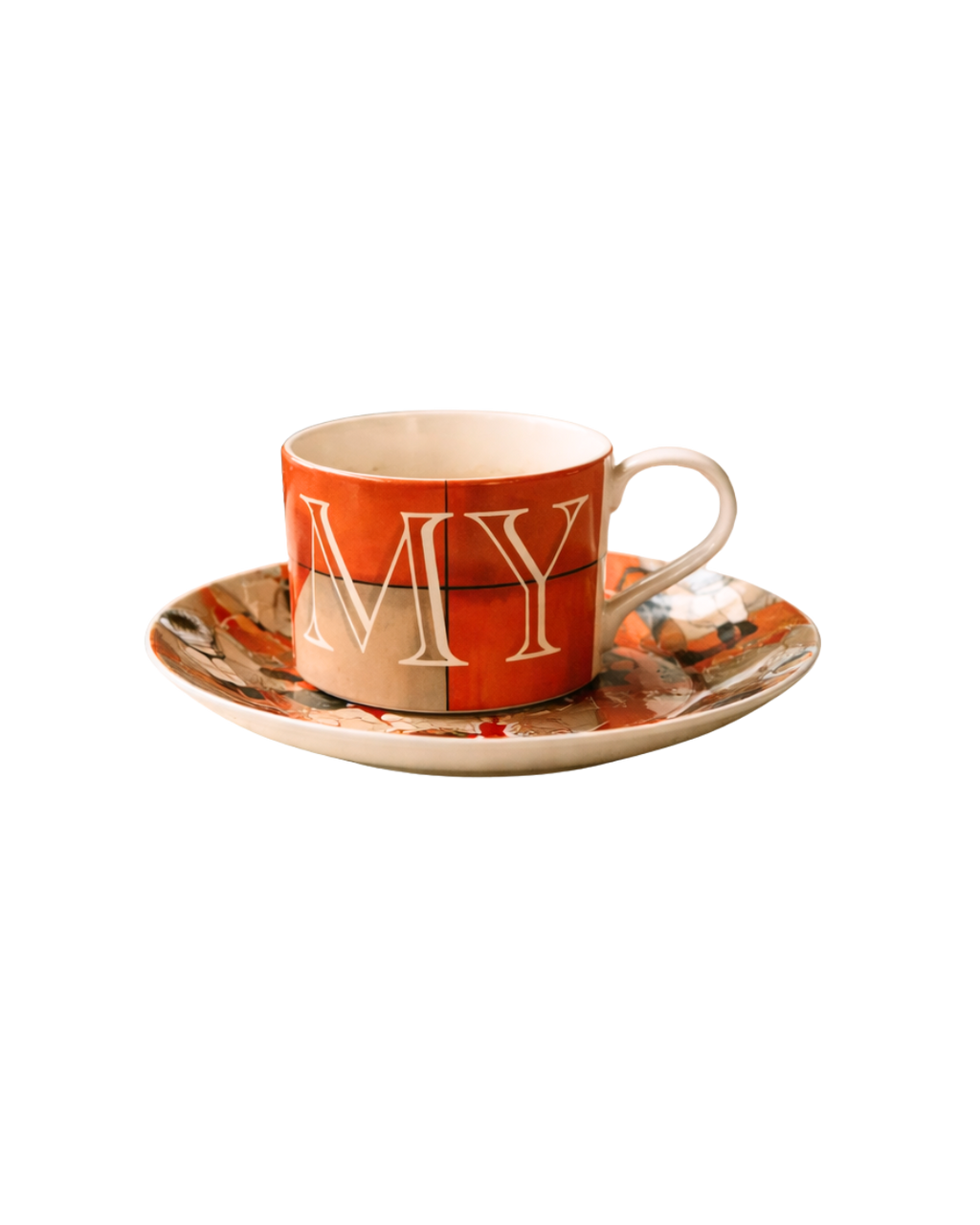 'Kiss My…' Bone China Cup & Saucer Set