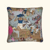 Whitstable Memories luxury cushion by The LRM Studio – front view