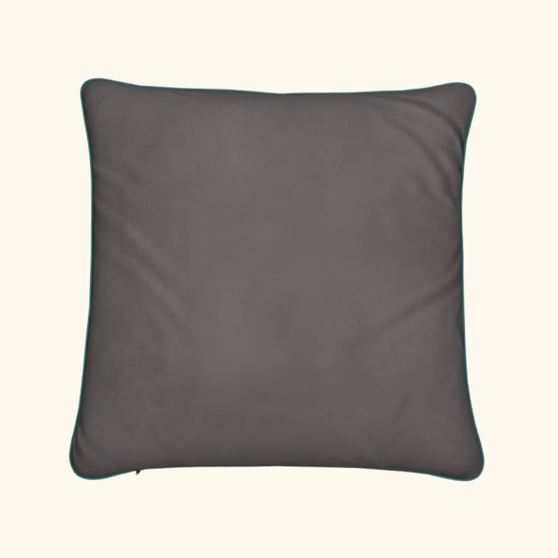 Friendship luxury cushion reverse – natural linen back by The LRM Studio