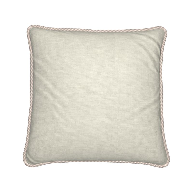 Lady Golfer silk cushion by LRM Studio – side view