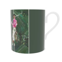 Lady Whitstable bone china mug by LRM Studio – side view