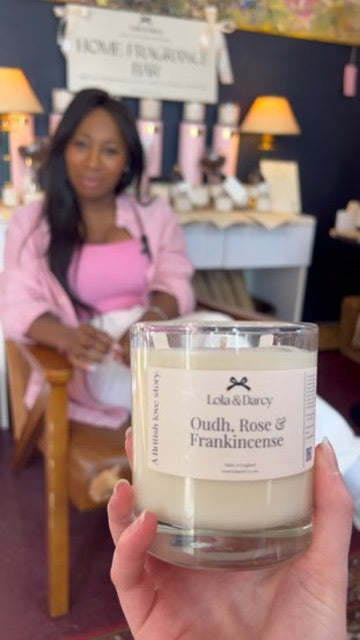 Oudh, Rose & Frankincense -  Soy Candle