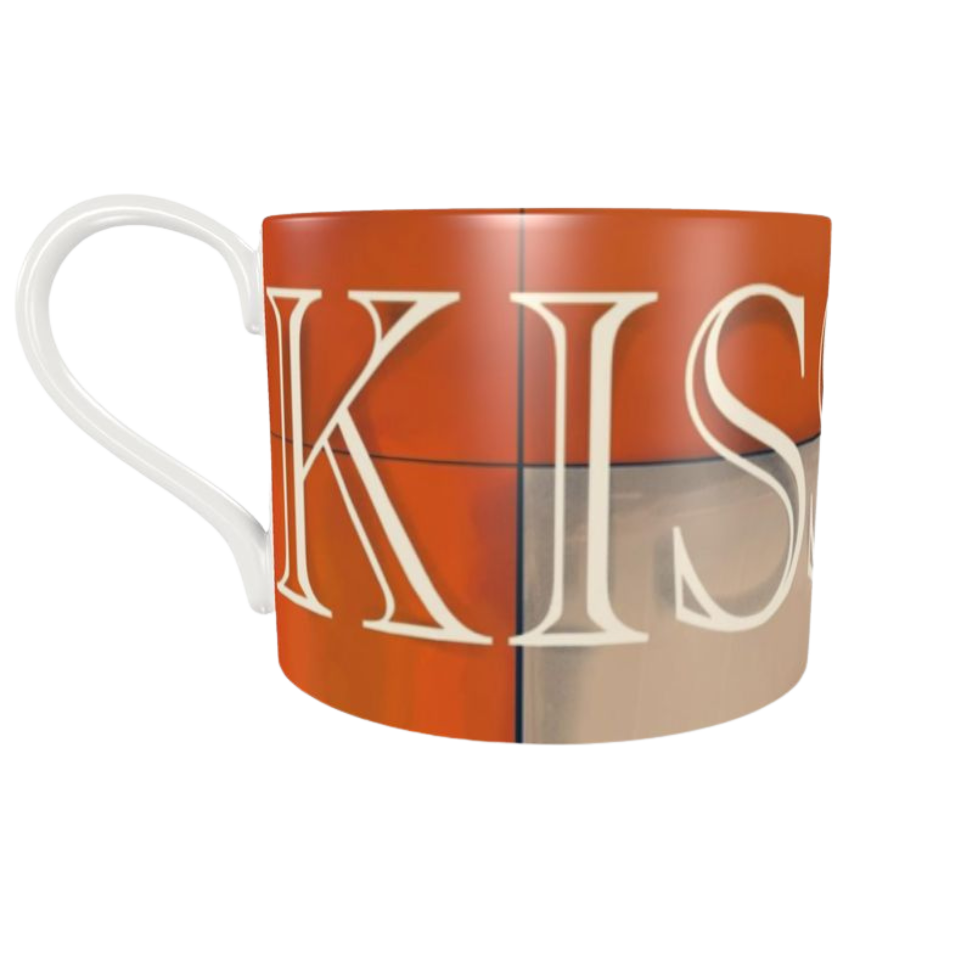 'Kiss My…' Bone China Cup & Saucer Set