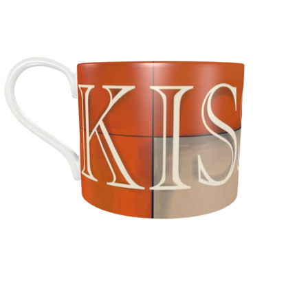 'Kiss My…' Bone China Cup & Saucer Set