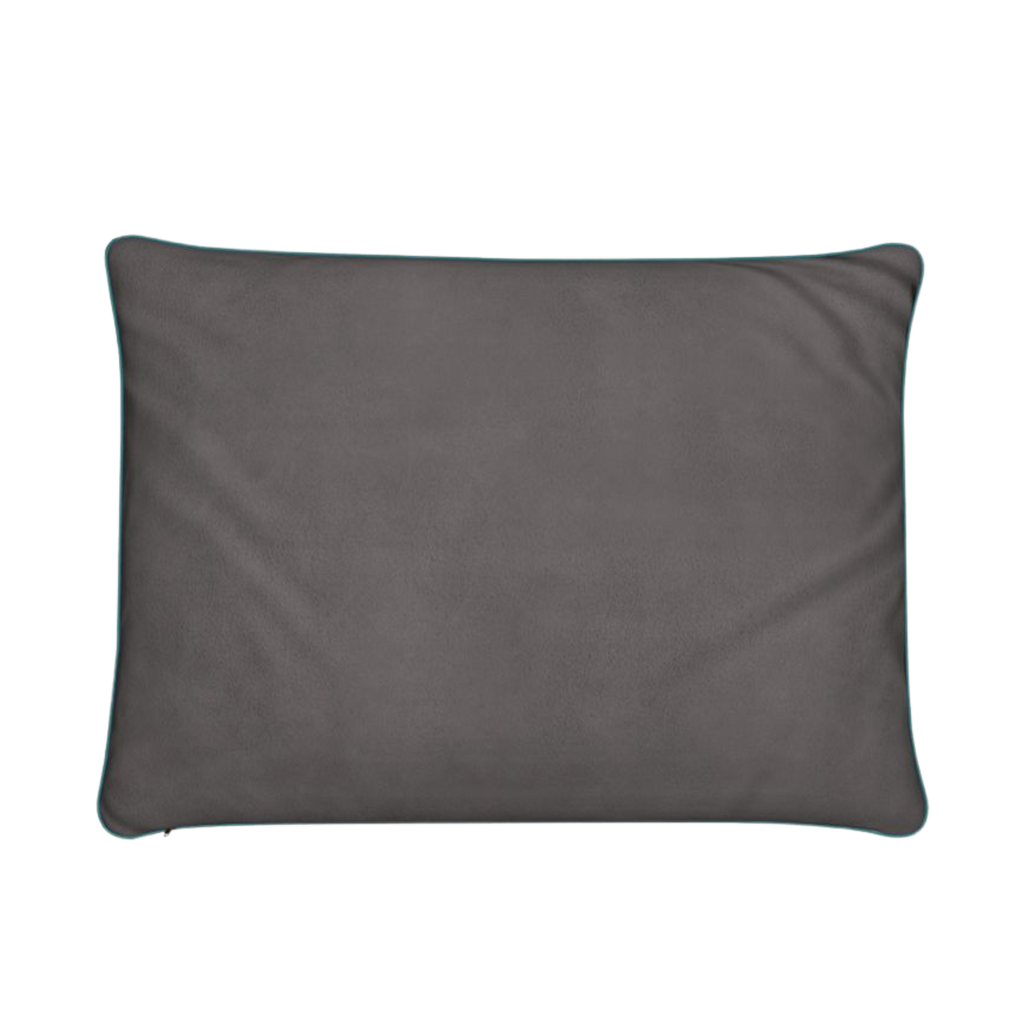 Luxury Dogs of Whitstable Cushion by Lauren Rogers-Martin — fine art cushion with five real Whitstable dogs outside The Old Neptune pub.