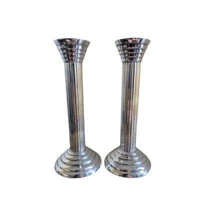 Parks London × LRM Silver Plated Candle Sticks (Pair)