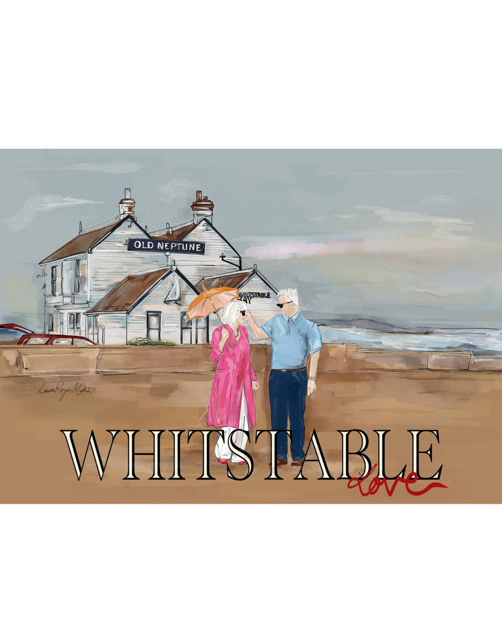 Vanessa And Micheal At The Old Neptune - Fine Art Print