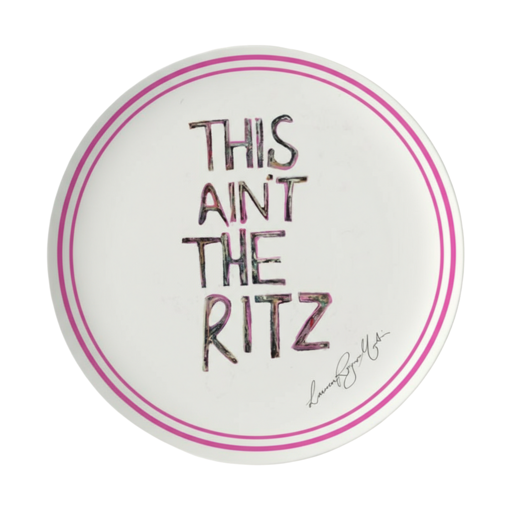 This Ain’t The Ritz Fine Bone China Plate — Pink Limited Edition Series