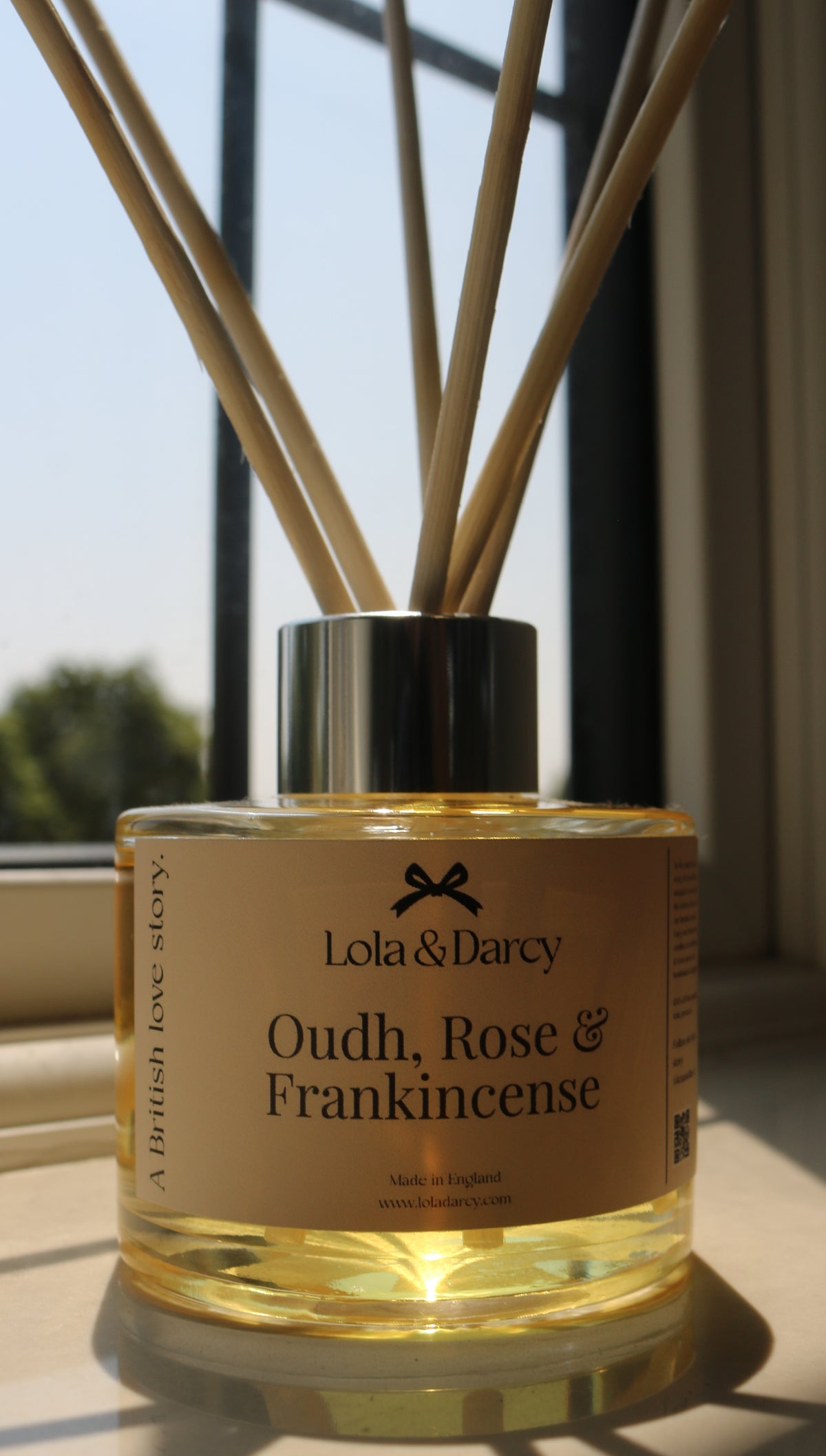 Oudh, Rose & Frankincense - Reed Diffuser