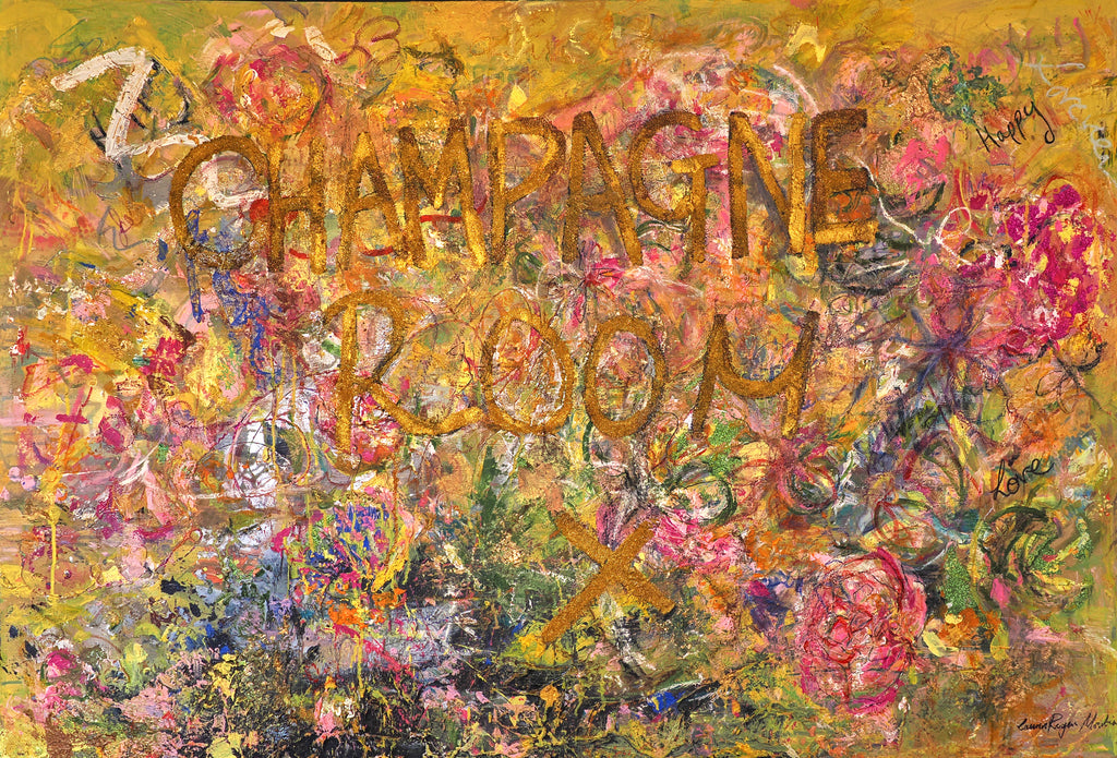Champagne Room V4 - Original Painting on Canvas