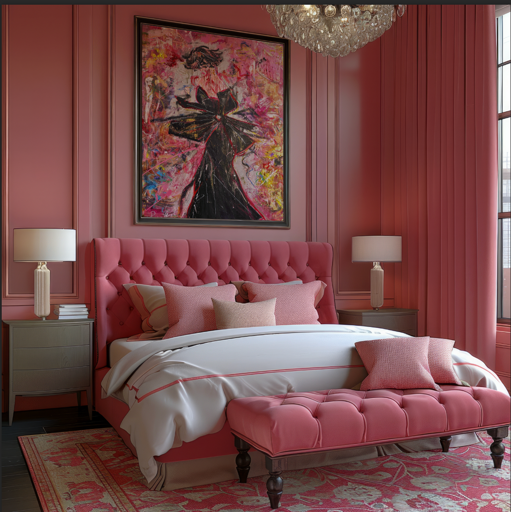 Opulent Glow - Original Painting on Canvas