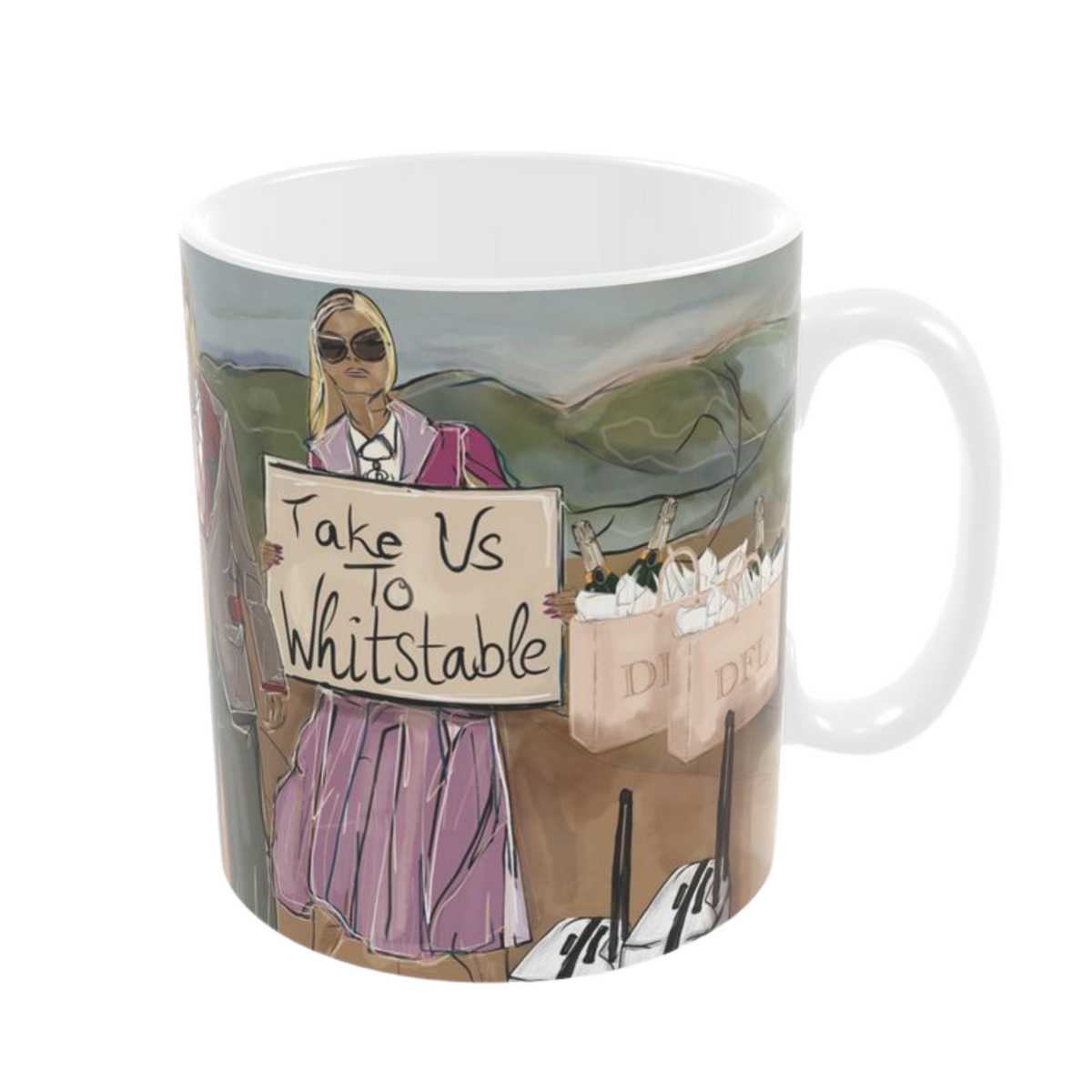 Take Us To Whitstable – Ceramic Mug