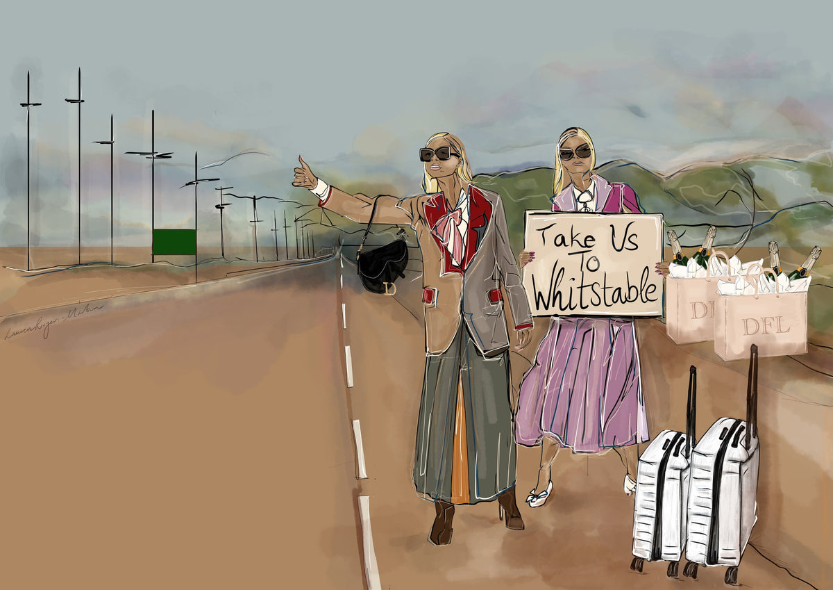 Take Us To Whitstable art print unframed – Lauren Rogers-Martin