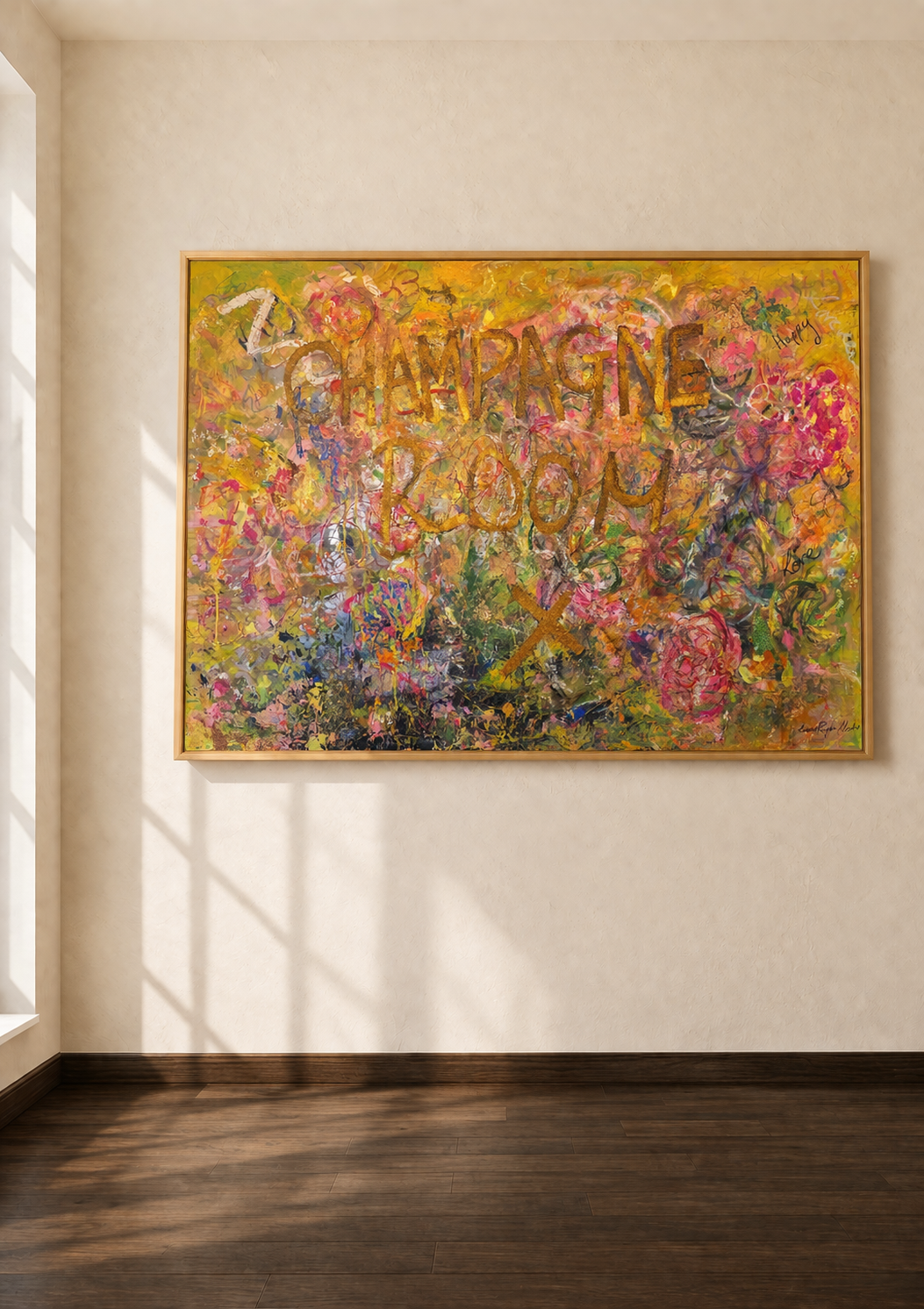 Champagne Room V4 - Original Painting on Canvas