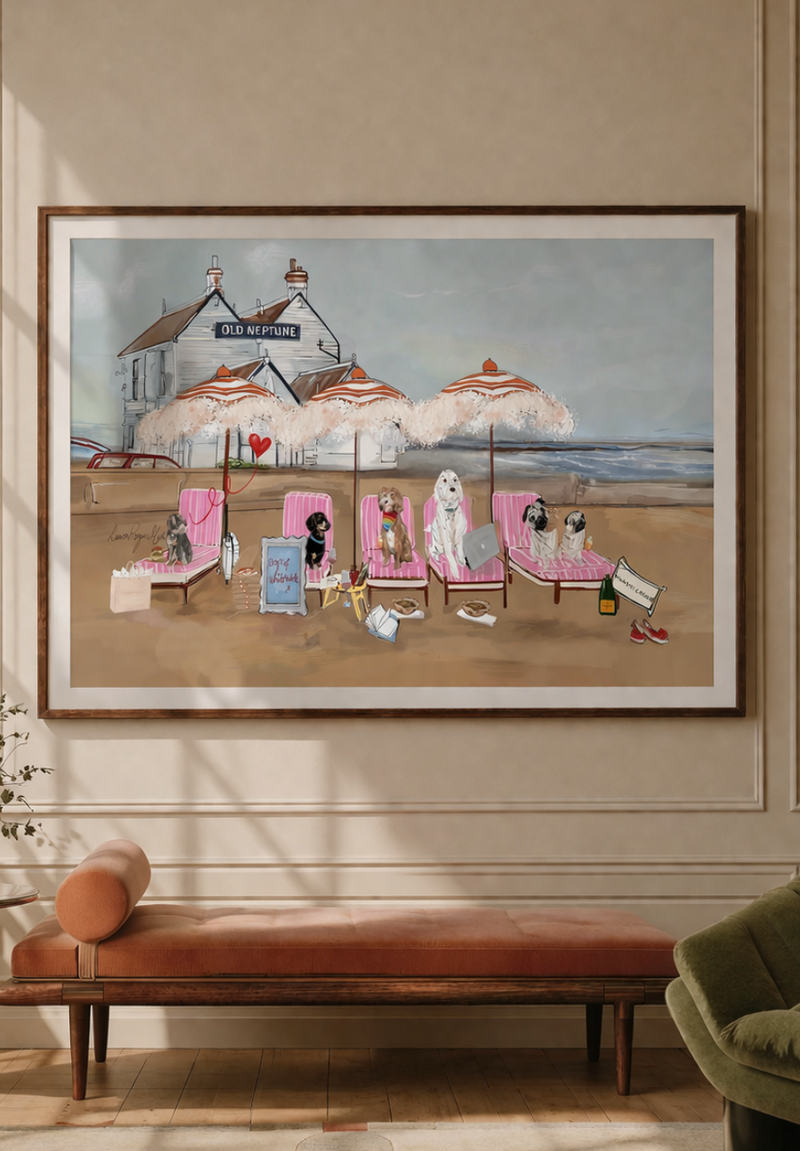 Dogs of Whitstable V3 - Fine Art Print
