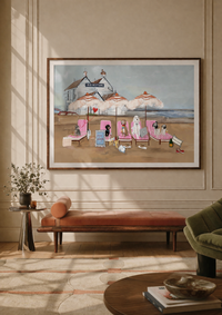 Dogs of Whitstable V3 print in lifestyle setting – The LRM Studio