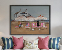 Dogs of Whitstable V2 fine art print by Lauren Rogers-Martin – five Whitstable dogs