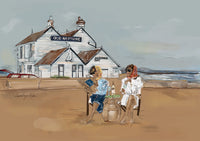 Friendship at the Old Neptune – original artwork by Lauren Rogers-Martin