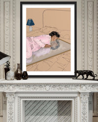 I Love Me print lifestyle detail – The LRM Studio