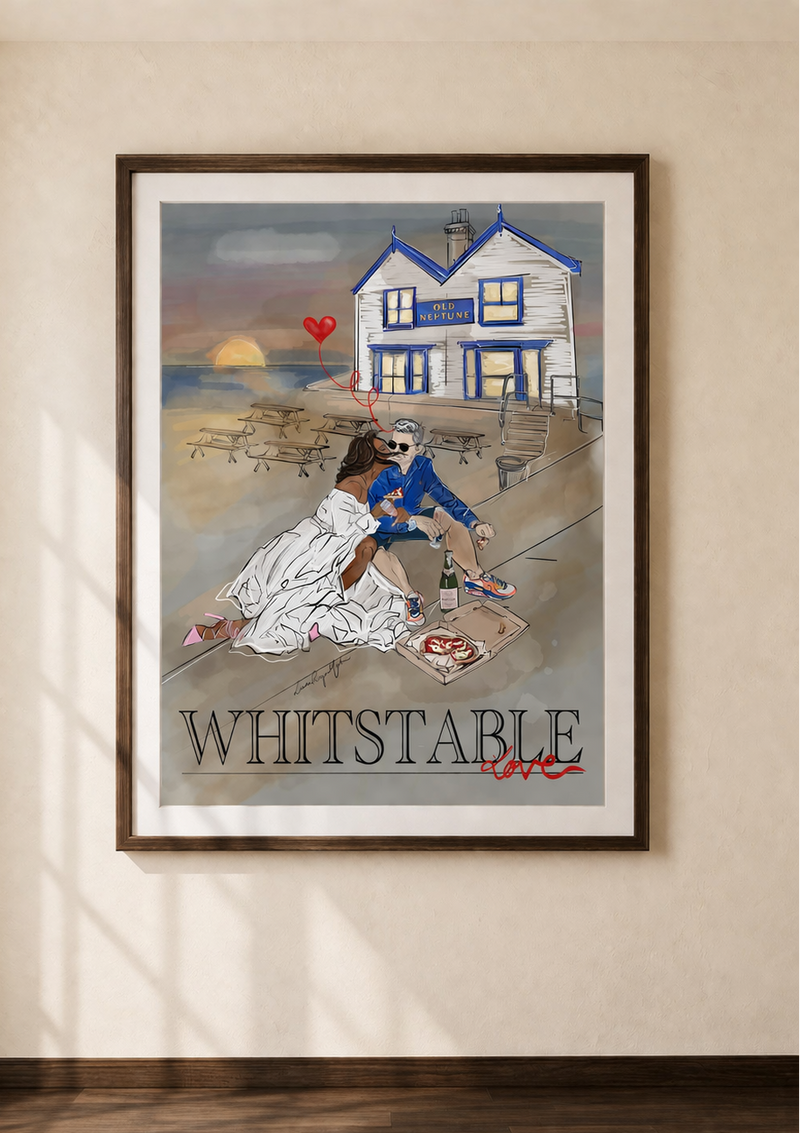 Martin & Lauren At  At The Old Neptune - Fine Art Print