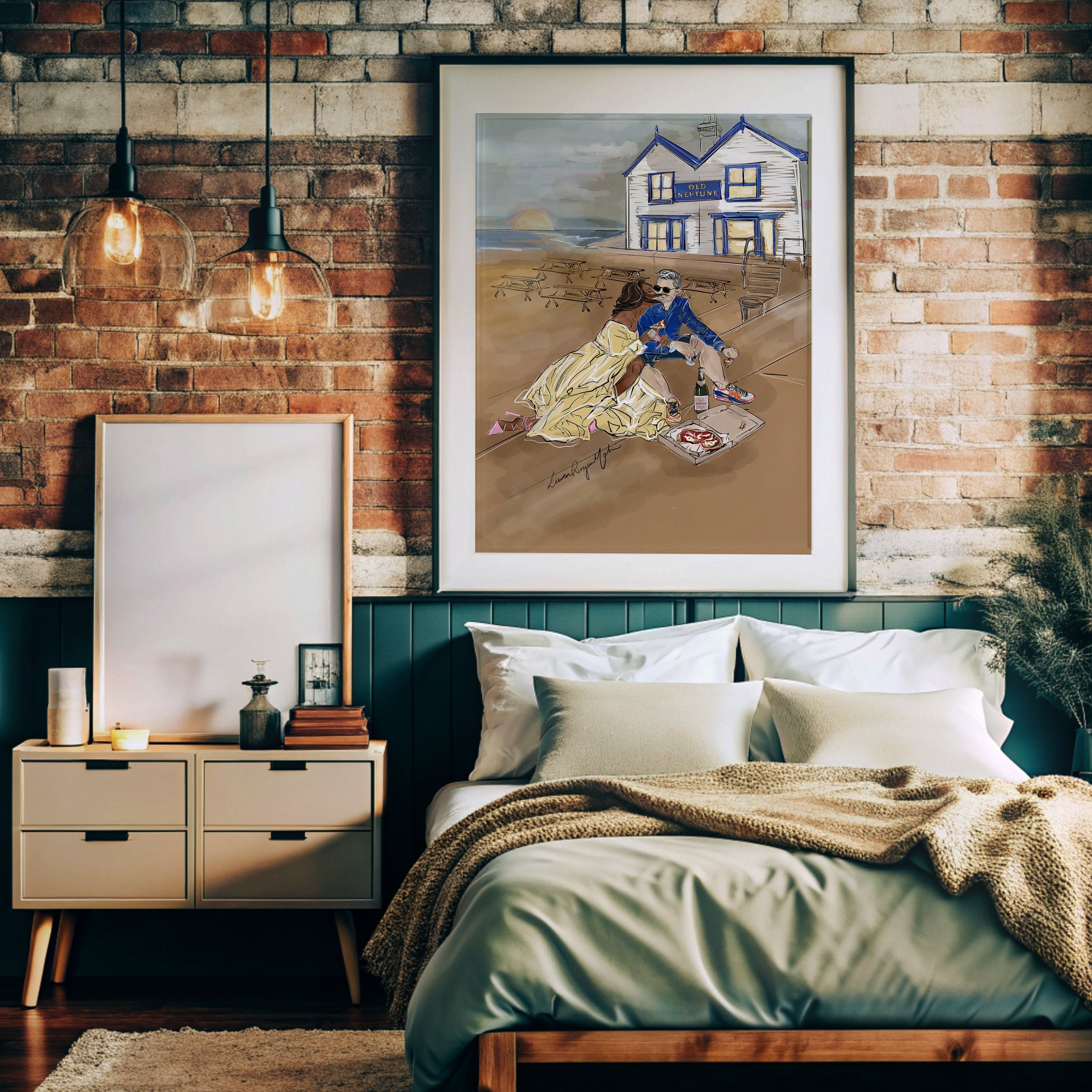 Martin & Lauren (Yellow Dress) - Fine Art Print