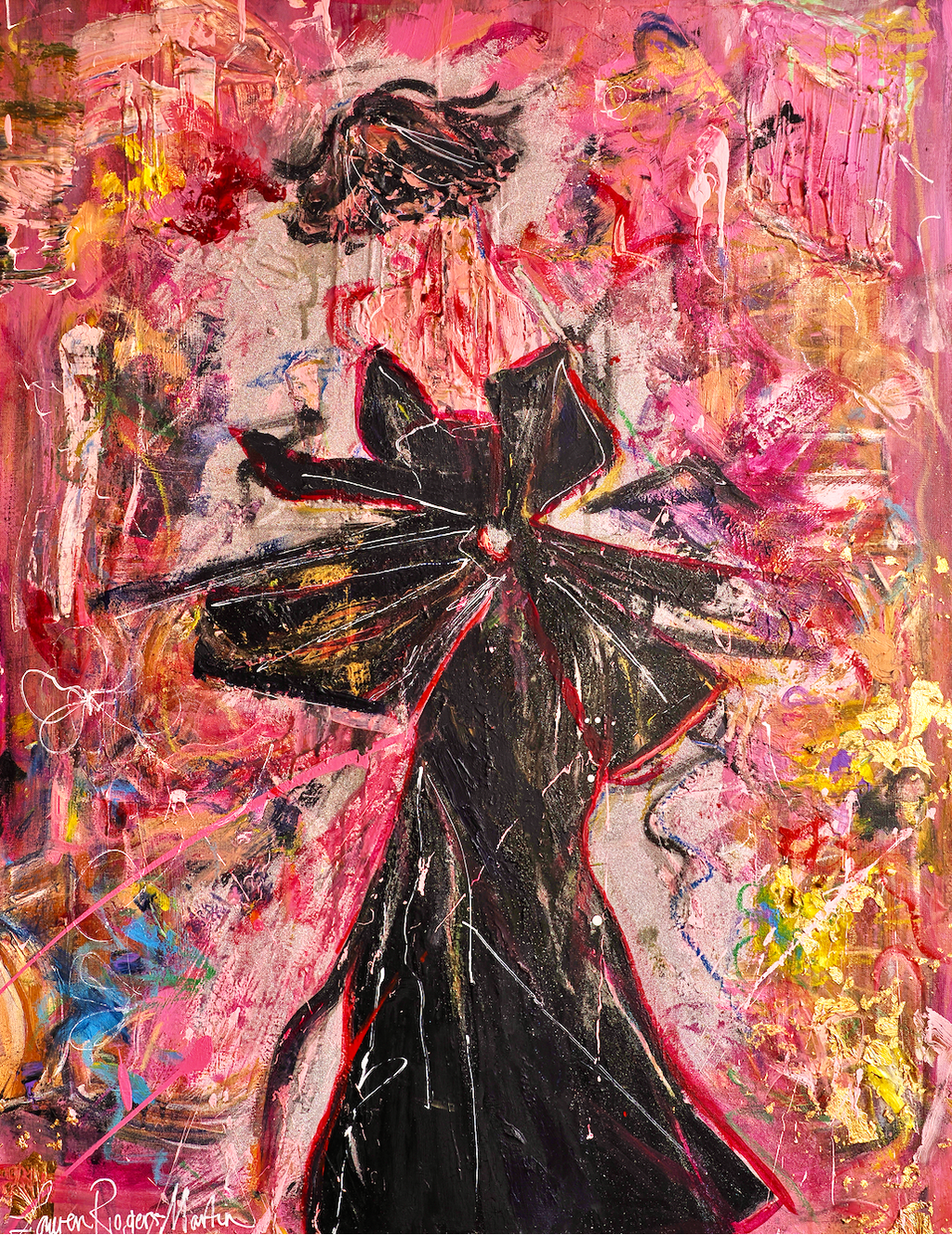 Opulent Glow - Original Painting on Canvas