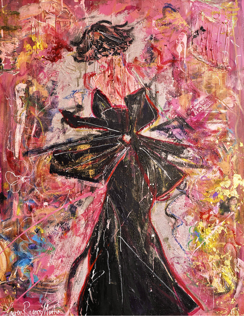 Opulent Glow - Original Painting on Canvas