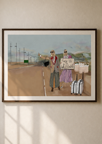 Take Us To Whitstable fine art print by LRM Studio – Whitstable coastal artwork