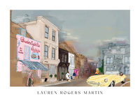 Whitstable High Street poster print detail – The LRM Studio